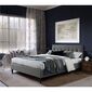 מיטה זוגית מיטת זוגית מעוצבת בריפוד בד דגם פוני 140 Home Decor&lrm; למכירה , 2 image