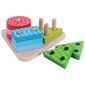 13143 משולש השחלת צורות על פין Pit Toys למכירה , 2 image