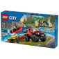 Lego לגו  60412 4x4 Fire Truck with Rescue Boat למכירה 