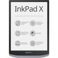 קורא ספרים אלקטרוני PocketBook InkPad X למכירה , 2 image