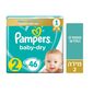 חיתולים Pampers בייבי דריי חיתולים מידה 2 46 יחידות למכירה , 2 image