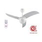 מאוורר תקרה מאוורר תקרה + שלט Braziled 42" CCT 25W SM-42C01L/WCT Semicom למכירה , 3 image
