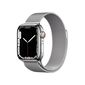 שעון חכם Apple Watch Series 7 41mm Stainless Steel Case Milanese Loop GPS + Cellular אפל למכירה , 2 image