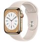 שעון חכם Apple Watch Series 8 45mm Stainless Steel Case Sport Band GPS + Cellular אפל למכירה , 2 image