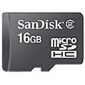 כרטיס זיכרון SanDisk SDSDQ-016G 16GB Micro SD סנדיסק למכירה , 2 image