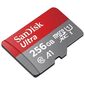 כרטיס זיכרון SanDisk Ultra SDSQUAR-256G 256GB Micro SD סנדיסק למכירה , 3 image