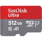 כרטיס זיכרון SanDisk Ultra SDSQUA4-512G 512GB Micro SD UHS-I סנדיסק למכירה , 2 image
