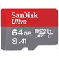 כרטיס זיכרון SanDisk Ultra SDSQUAR-064G 64GB Micro SD סנדיסק למכירה , 2 image