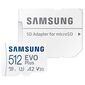 כרטיס זיכרון Samsung Evo Plus MBMC512KA/MA 512GB Micro SD UHS-I סמסונג למכירה 