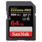 כרטיס זיכרון SanDisk Extreme Pro Extreme Pro 64GB SDXC SDSDXDK-064G-GN4IN 64GB SD סנדיסק למכירה , 2 image