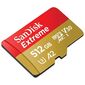כרטיס זיכרון SanDisk Extreme Extreme 512GB Micro SD SDSQXAV-512G-GN6MN 512GB Micro SD סנדיסק למכירה , 2 image