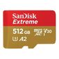 כרטיס זיכרון SanDisk Extreme Extreme 512GB Micro SD SDSQXAV-512G-GN6MN 512GB Micro SD סנדיסק למכירה , 3 image