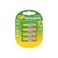 GP AAA Rechargeable 1000mAh 4pck למכירה , 2 image