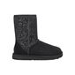 מגפיים Ugg Classic Short Sparkle Graffiti Boot 1107035-BLK למכירה 