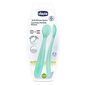 Chicco Two Soft Silicone Spoon זוג כפיות סליקון רכות צ'יקו למכירה , 2 image