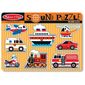 725 פאזל צלילים מעץ כלי תחבורה Melissa & Doug למכירה , 2 image