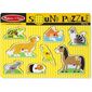730 פאזל צלילים מעץ חיות מחמד Melissa & Doug למכירה , 2 image