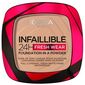 פודרה Loreal Infallible 24 Hour Fresh Wear Foundation Powder 120 Vanilla למכירה , 2 image