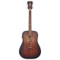 גיטרה אקוסטית מוגברת D'Angelico Premier Lexington LS - Aged Mahogany למכירה 
